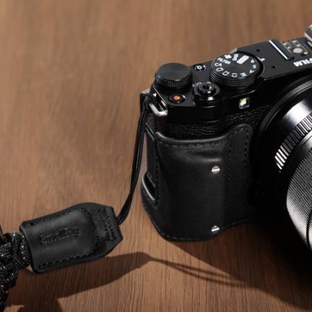 SmallRig 4879 - zestaw ze skórzanym etui do FUJIFILM X-M5, czarny